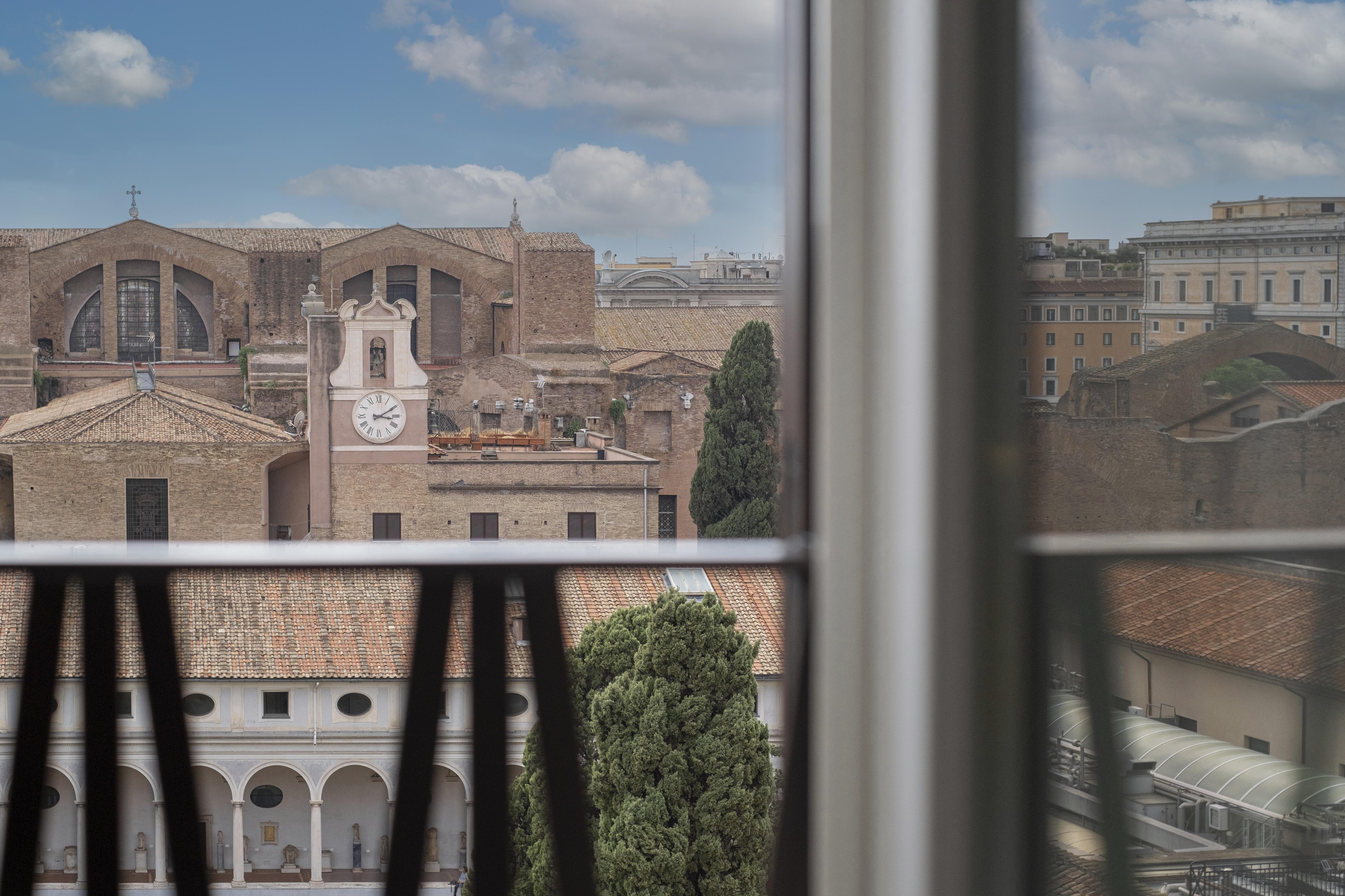 Camplus Hotel Roma Centro Esterno foto
